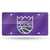 6" x 12" Purple and White NBA Sacramento Kings Tag - IMAGE 1