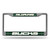 6" x 12" Green and White NBA Milwaukee Bucks Bling Auto License Plate Cover - IMAGE 1