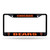 6" x 12" Black and Orange NFL Chicago Bears License Plate Cover - IMAGE 1