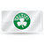 6" x 12" White and Green NBA Boston Celtics Tag - IMAGE 1