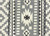 3’ x 5’ Gray and White Southwestern Inspired Indoor/Outdoor Accent Rug - IMAGE 1