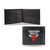 4" Black and Red NBA Chicago Bulls Embroidered Billfold Wallet - IMAGE 1