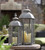 Set of 2 Antique Mesh Lantern Pillar Candle Lanterns 25.5" - IMAGE 2