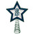 10" Lighted Blue and Green Star MLB Seattle Mariners Christmas Tree Topper - IMAGE 1