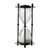 13" Black and White Hour Glass In Stand - IMAGE 2