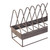29.75" Brown Contemporary Elongated Plate Display Rack - IMAGE 4