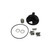 7" Silver and Black DV6 and DV7 Jacuzzi Valve Diverter Repair Kit - IMAGE 1