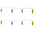 Flip Flops Indoor Outdoor Patio Light Set - Multicolor - 7.25' White Wire - 10ct - IMAGE 4