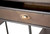44.25" Bronze and Black Metal Desk with Shelves - IMAGE 4