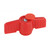 Red Orange Pvc Handle for 1.5 Inches HIMP Ball Valve - IMAGE 1