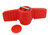 Red Orange Pvc Handle for 1.5 Inches HIMP Ball Valve - IMAGE 2