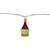 Grapes and Wine Bottles Patio Light Set - 7.5' White Wire - 10ct - IMAGE 4