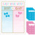 Pack of 6 Pink and Blue Gender Reveal Cast Vote Party Game 24" - IMAGE 1