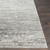 9.1' x 12' Gray and White Abstract Pattern Rectangular Area Throw Rug - IMAGE 6