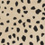6' Polka-Dot Patterned Brown and Black Round Wool Area Throw Rug - IMAGE 4