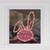 17" Lighted Pink Bunny Head Easter Window Silhouette Decoration - IMAGE 3