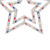 Lighted Patriotic Star Window Decoration - 17" - IMAGE 5
