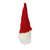 6.25" Red and White Gnome Head with Hat Hanging Christmas Ornament - IMAGE 1