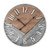 23.75" Gray and Brown Vintage Rustic Finish Wall Clock - IMAGE 1