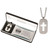 24" Silver Man of God Dogtag with Cutout Cross Necklace - IMAGE 1