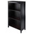 3-Tier Wooden Storage Shelf - 43" - Espresso Finish - IMAGE 2