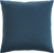 20" Navy Blue Geometric Stitched Pattern Square Throw Pillow Cover - IMAGE 3