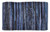 48" x 72" Nautical Blue Reversible Rectangular Rag Rug - IMAGE 1