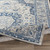 6.5' x 9.5' Floral Beige and Blue Rectangular Area Throw Rug - IMAGE 4