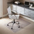 36'' x 48'' White Contemporary Rectangular Carpet Chair Mat - IMAGE 2