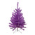 3' Metallic Purple Tinsel Artificial Christmas Tree - Unlit - IMAGE 1