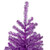 3' Metallic Purple Tinsel Artificial Christmas Tree - Unlit - IMAGE 4