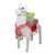 31" LED Lighted Plush Fabric Llama with Gifts Christmas Outdoor Decoration - IMAGE 2
