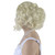 White Classic Marilyn Monroe Halloween Wig Costume Accessory- One Size Fits Most - IMAGE 3
