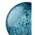 Marbleized Swirl Glass Orbs - 9" - Blue - Set of 2 - IMAGE 3