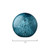 Marbleized Swirl Glass Orbs - 9" - Blue - Set of 2 - IMAGE 6