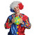Red, White and Blue Curly Halloween Wig Costume Accessory- One Size Fits Most - IMAGE 1