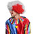 Red, White and Blue Curly Halloween Wig Costume Accessory- One Size Fits Most - IMAGE 2