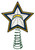 10" Yellow and Blue NFL San Diego Chargers Tree Topper - IMAGE 1