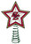 10" Lighted Red and Green Star NCAA Houston Astros Christmas Tree Topper - IMAGE 1