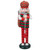 14" Red and Green Plaid Wooden Golfer Christmas Nutcracker - IMAGE 1