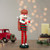 14" Red and Green Plaid Wooden Golfer Christmas Nutcracker - IMAGE 2