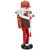 14" Red and Green Plaid Wooden Golfer Christmas Nutcracker - IMAGE 3