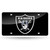 12" Black and White NFL Oakland Raiders Cut Tag - IMAGE 1