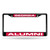 6" x 12" White and Red College Georgia Bulldogs License Plate Cover - IMAGE 1