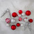 Shatterproof 3-Finish Christmas Ball and Finial Ornaments - Red and Silver - 75ct - IMAGE 2