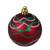 12ct Red and Green Shatterproof Shiny and Matte Christmas Ball Ornaments 2.25" (60mm) - IMAGE 6