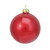 Red and Gold Shiny Glass Christmas Ball Ornament 5" (125mm) - IMAGE 2