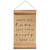 17" Brown and Black Bible Verse Rectangular Hanging Scroll - IMAGE 1