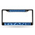 6" x 12" Blue and Black NFL Tennessee Titans License Plate Cover - IMAGE 1