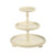 22.25" White Distressed Finish Three Tier Display Stand - IMAGE 1